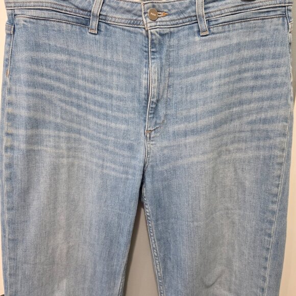 Paige Light Blue Wide Leg Jeans Women’s Size 31 - Picture 4 of 8